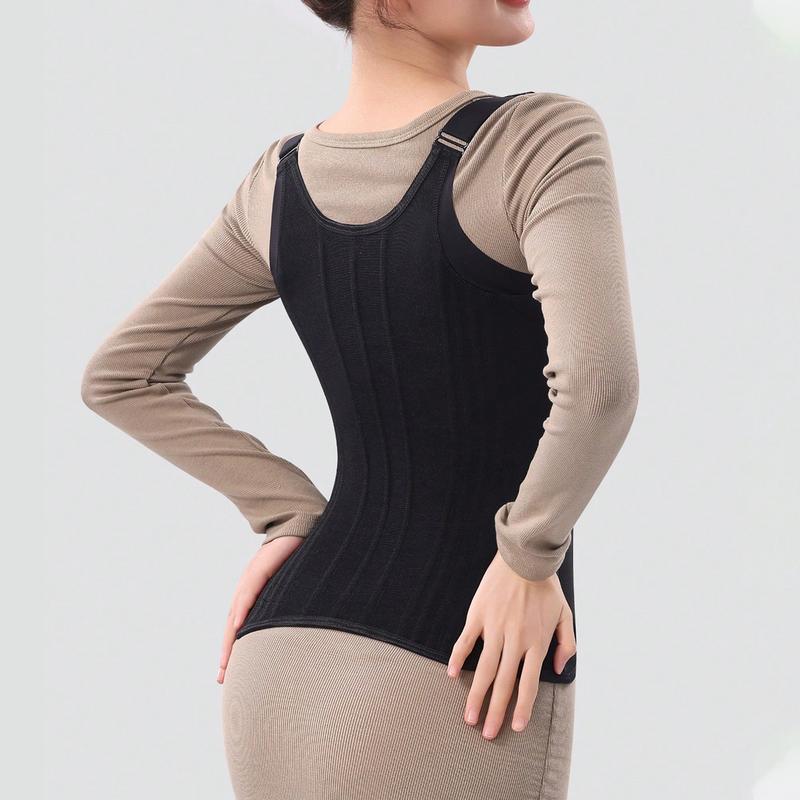 Outdoor Aerobic Waist Belt, Adjustable Hook Buckle, High-Efficiency Abdominal Support, Comfortable Fit.