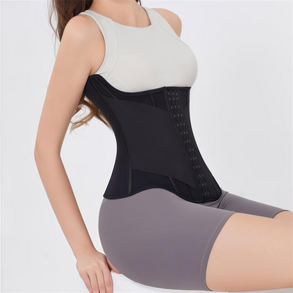 Waist Trainer Shapewear for Women - Double Wrap Pressure-Enhanced Tummy