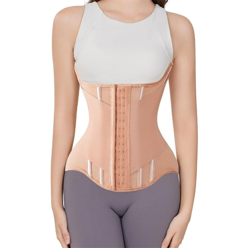 Waist Trainer Shapewear for Women - Double Wrap Pressure-Enhanced Tummy