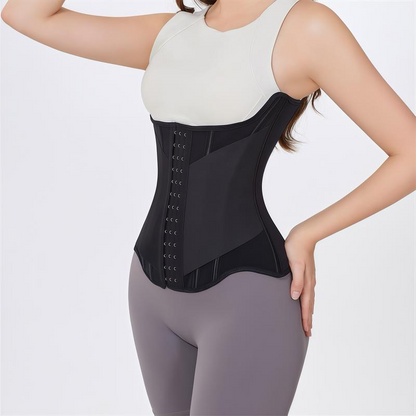 Waist Trainer Shapewear for Women - Double Wrap Pressure-Enhanced Tummy