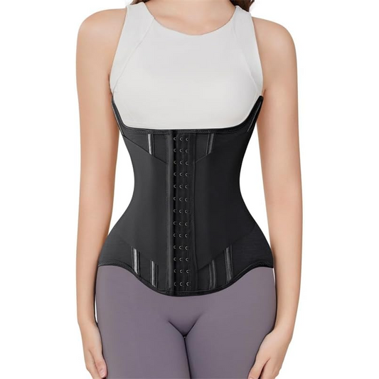 Waist Trainer Shapewear for Women - Double Wrap Pressure-Enhanced Tummy