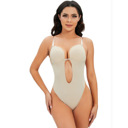Women's Body Shaping One-Piece Bodysuit, Postpartum Tummy Control Panties, Seamless Invisible Underwear.